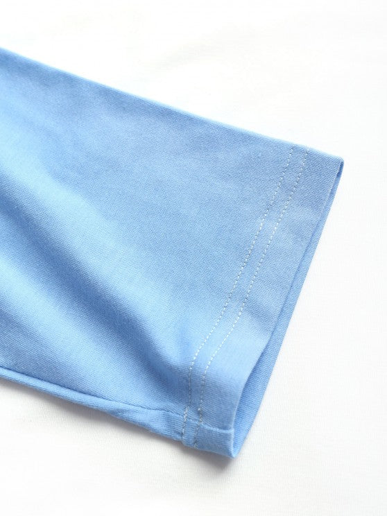 T Shirt With Letter Drawstring Cargo Pants Set - Grafton Collection