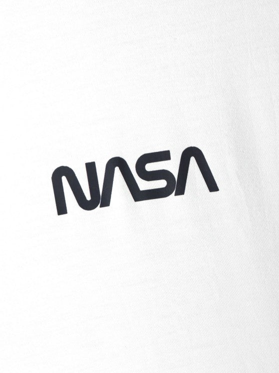 T Shirt With Letter Drawstring Cargo Pants Set - Grafton Collection