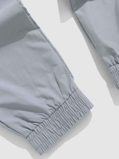 Sweatshirt And Jogger Cargo Pants Set - Grafton Collection