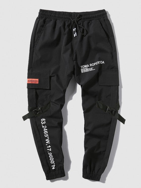 Cartoon Tee And Pants Streetwear Set - Grafton Collection