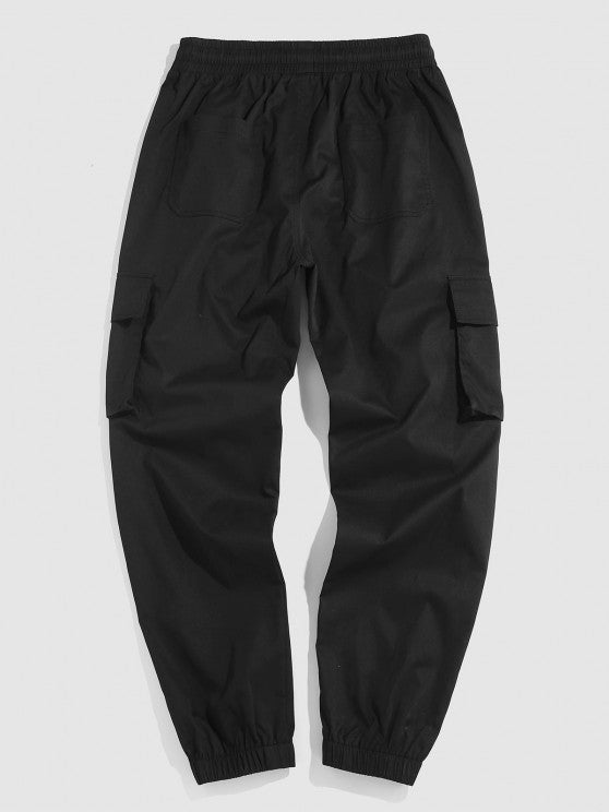 2 Pieces Pattern Shirt And Beam Feet Cargo Pants - Grafton Collection