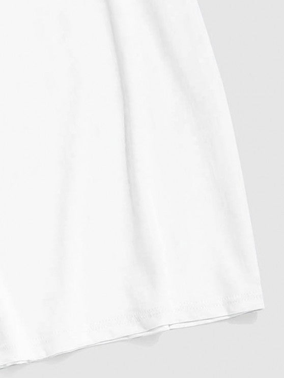 Pattern T Shirt And Cargo Pants Set - Grafton Collection