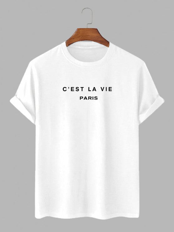 Short Sleeves T Shirt With Two Tone Shorts - Grafton Collection