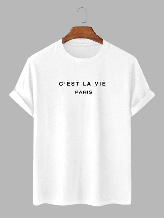 Short Sleeves T Shirt With Two Tone Shorts - Grafton Collection
