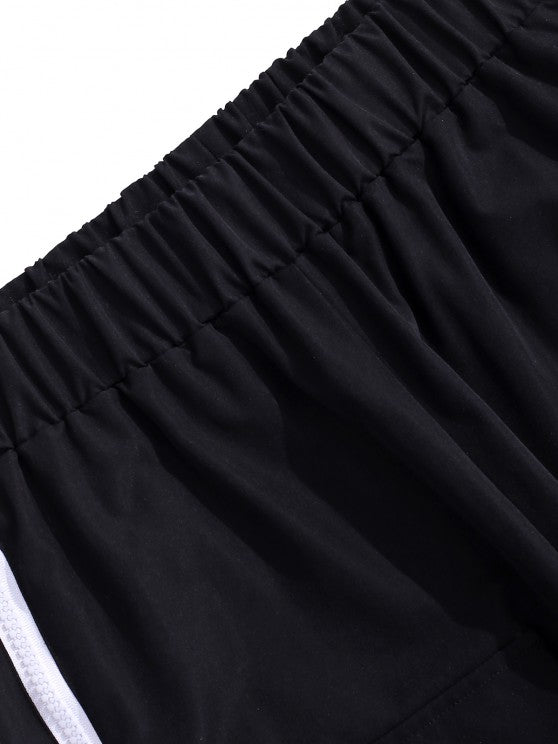 Smiley Graphic Cargo Pants Set - Grafton Collection