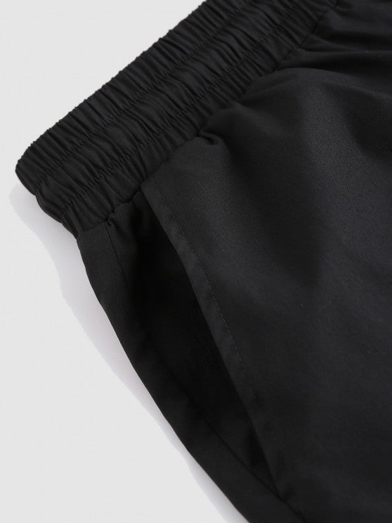 Brooklyn Striped Pattern Shirt And Shorts Set - Grafton Collection