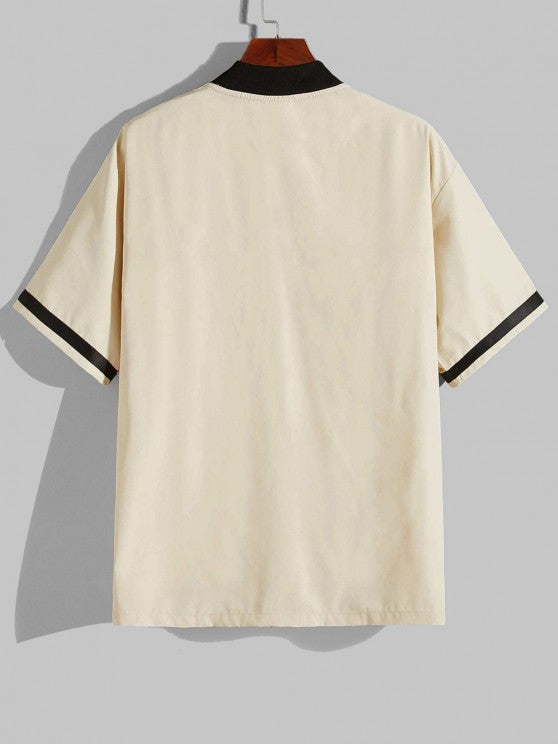 Baseball Shirt With Streetwear Pants - Grafton Collection