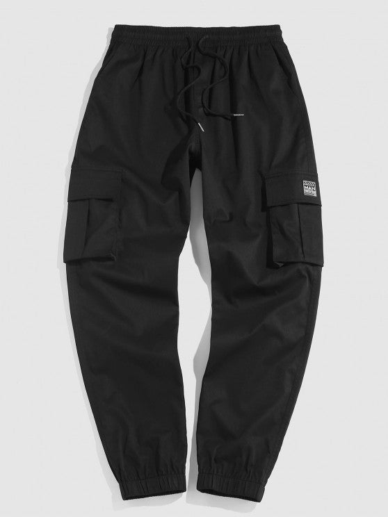 2 Pieces Pattern Shirt And Beam Feet Cargo Pants - Grafton Collection