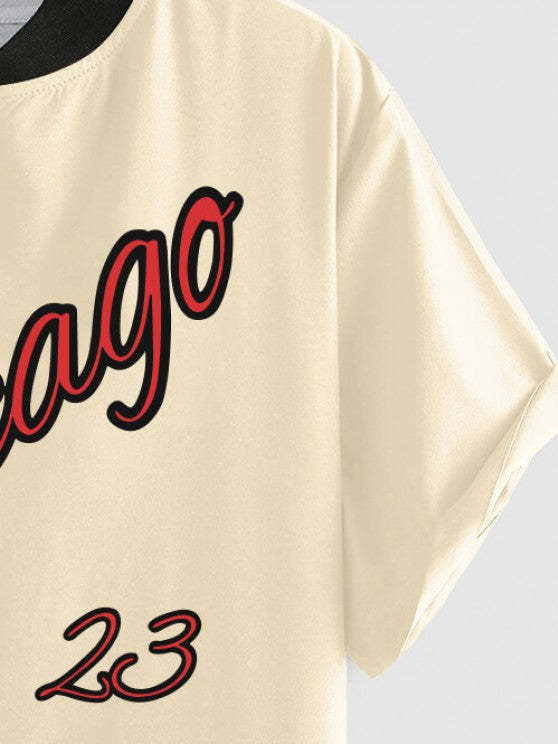 Short Sleeves Baseball Shirt And Short - Grafton Collection