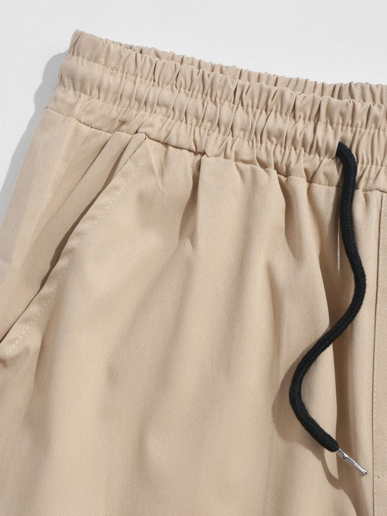 Embroidered Shirt And Cargo Pants Set - Grafton Collection