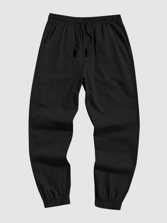 Textured Shirt And Cargo Jogger Pants - Grafton Collection