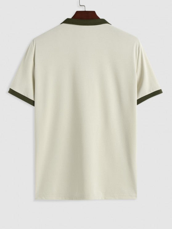 Polo Collared T-shirt With Jogger Pants - Grafton Collection