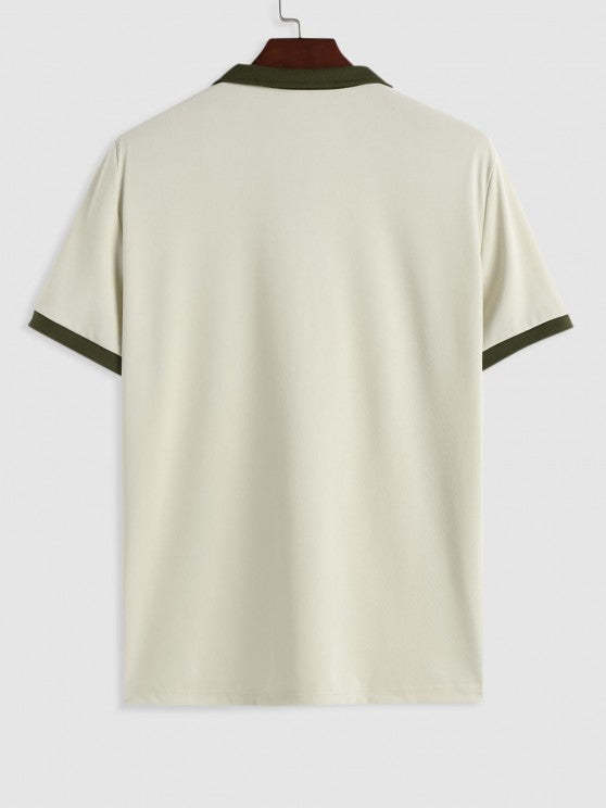 Polo Collared T-shirt With Jogger Pants - Grafton Collection