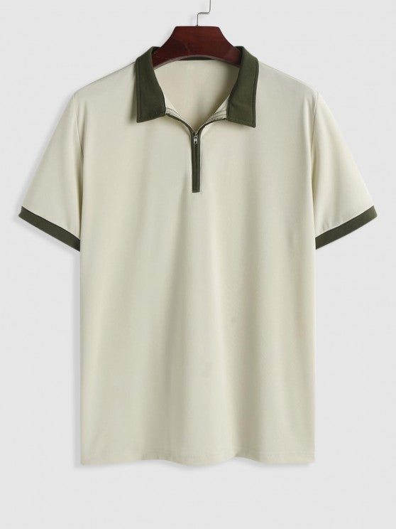 Polo Collared T-shirt With Jogger Pants - Grafton Collection