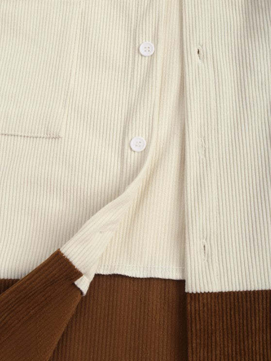 Corduroy Shirts With Wide Pants - Grafton Collection
