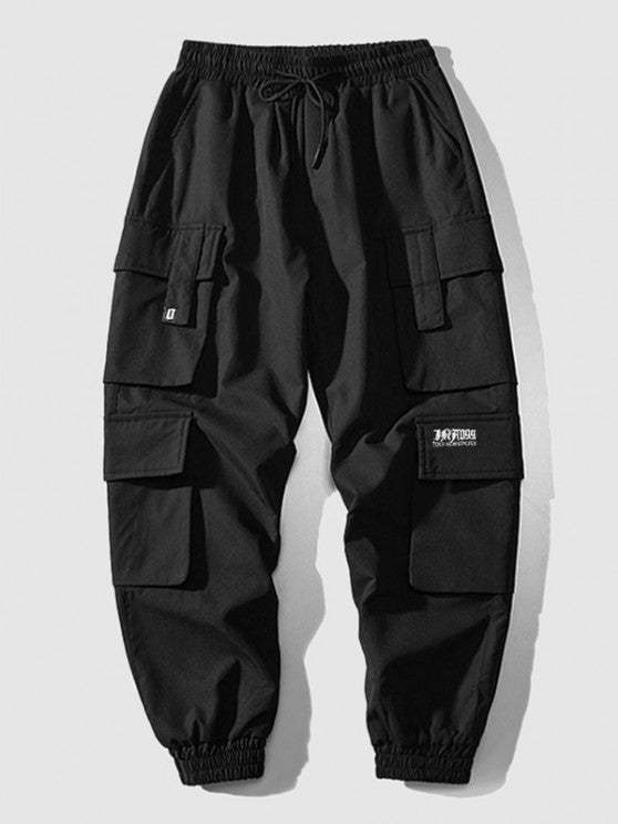 Retro Ethnic Shirt With Techwear Pants - Grafton Collection