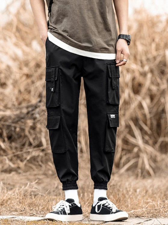 Retro Ethnic Shirt With Techwear Pants - Grafton Collection