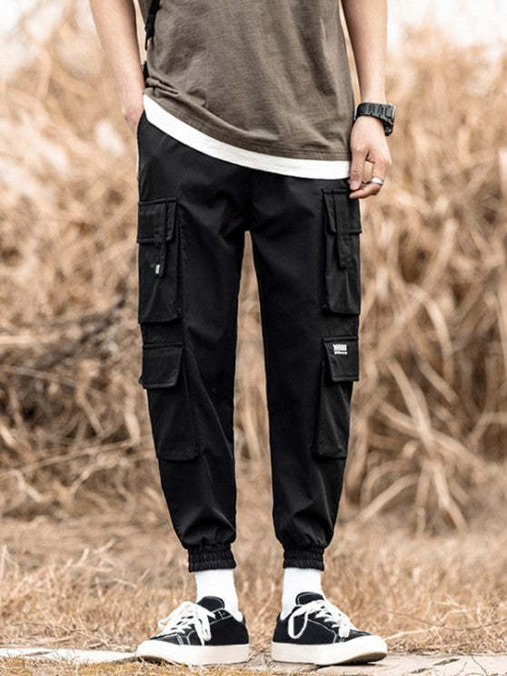Retro Ethnic Shirt With Techwear Pants - Grafton Collection