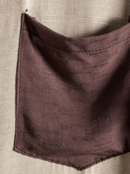 Two Tone Shirt And Cargo Pants Set - Grafton Collection