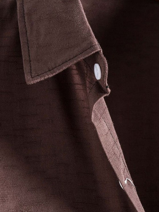 Two Tone Shirt And Cargo Pants Set - Grafton Collection