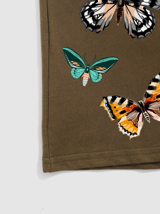 Letter T Shirt And Shorts Set - Grafton Collection