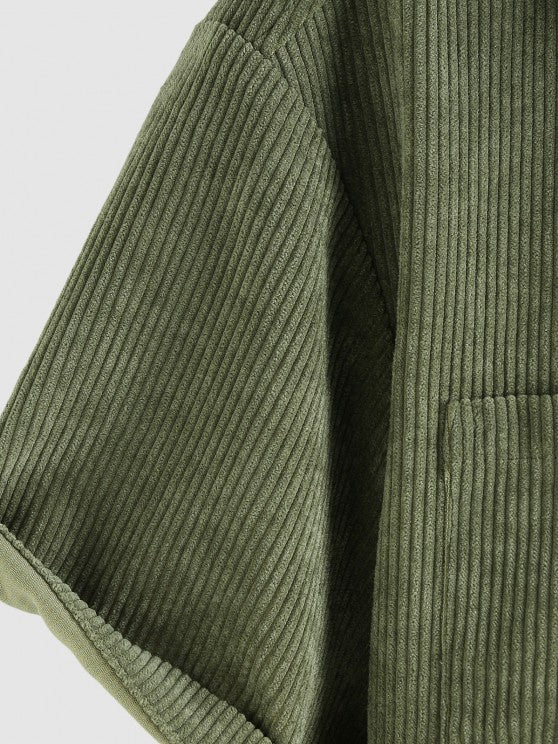 Embroidered Shirt And Cargo Pants Set - Grafton Collection