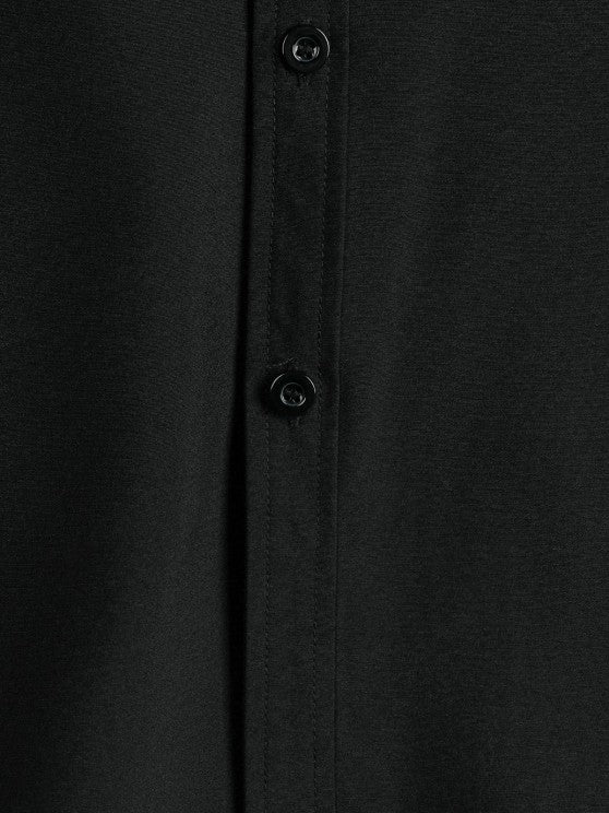 Collar Short Sleeves Shirt And Casual Shorts Set - Grafton Collection