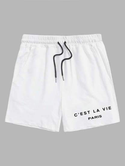 Two Tone Short Sleeves T Shirt And Shorts - Grafton Collection