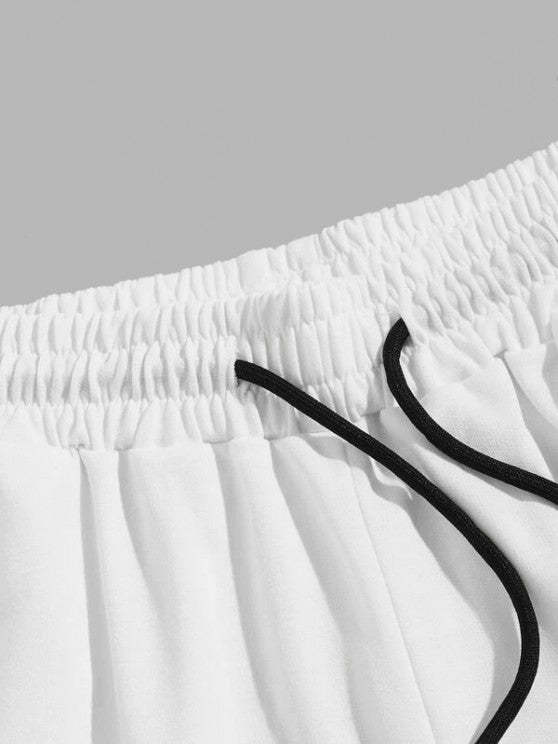 Casual Zip T Shirt And Shorts - Grafton Collection