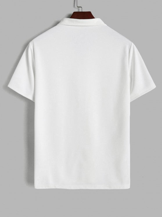 Half Zip T Shirt And Shorts Set - Grafton Collection