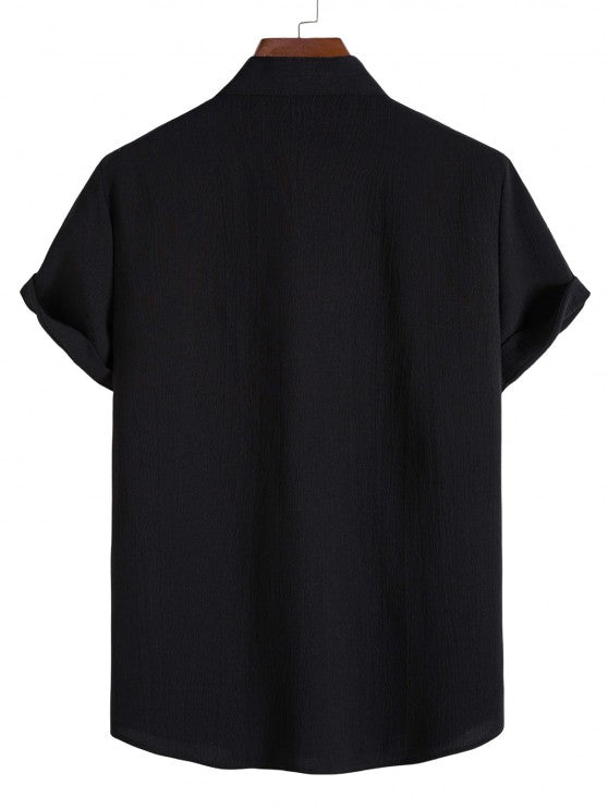 Collar Shirt And Casual Shorts - Grafton Collection