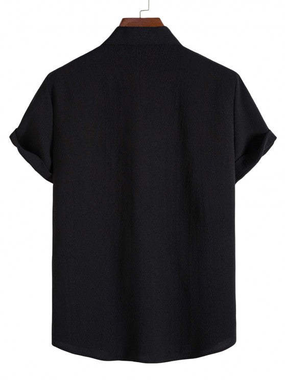 Collar Shirt And Casual Shorts - Grafton Collection