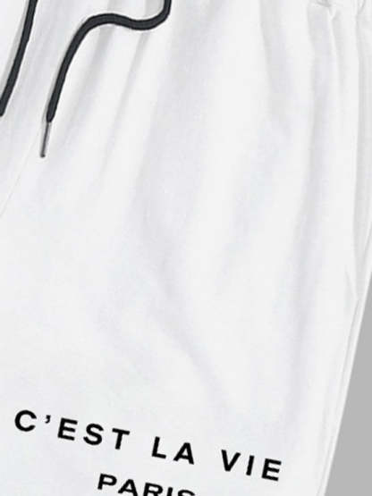 Two Tone Short Sleeves T Shirt And Shorts - Grafton Collection