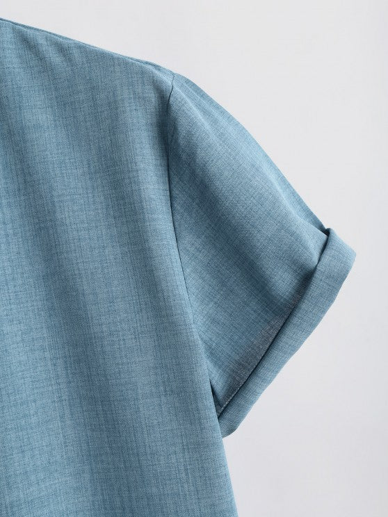 Short Sleeves T Shirt And Shorts Set - Grafton Collection