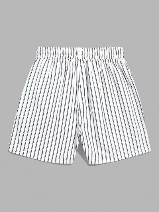 Printed Short Sleeves T Shirt And Shorts Set - Grafton Collection