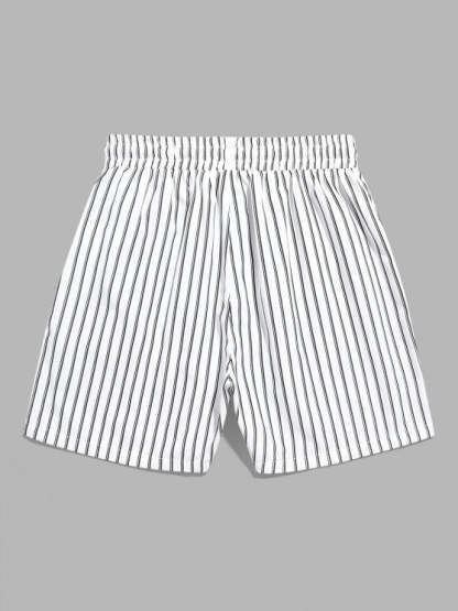 Printed Short Sleeves T Shirt And Shorts Set - Grafton Collection