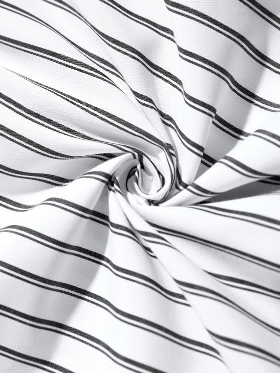 Printed Short Sleeves T Shirt And Shorts Set - Grafton Collection