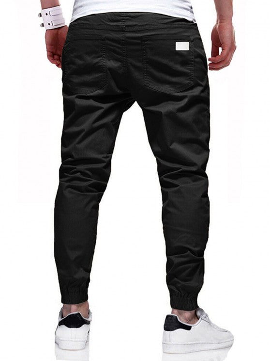 Leaf Plant Print Shirt And Drawstring Pants Set - Grafton Collection