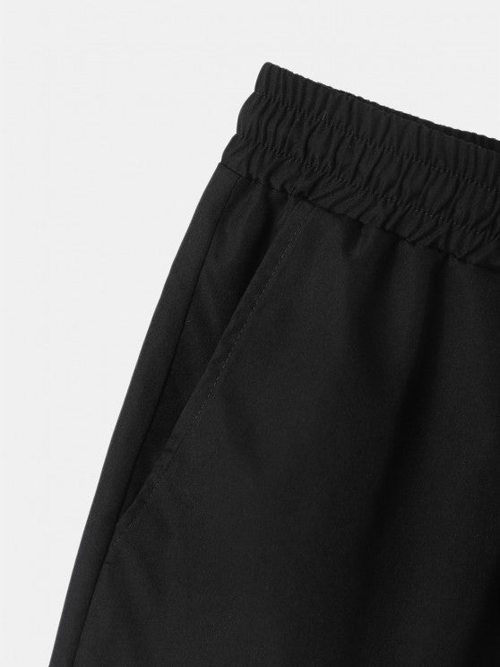 Shirt With Drawstring Shorts Two Piece Set - Grafton Collection