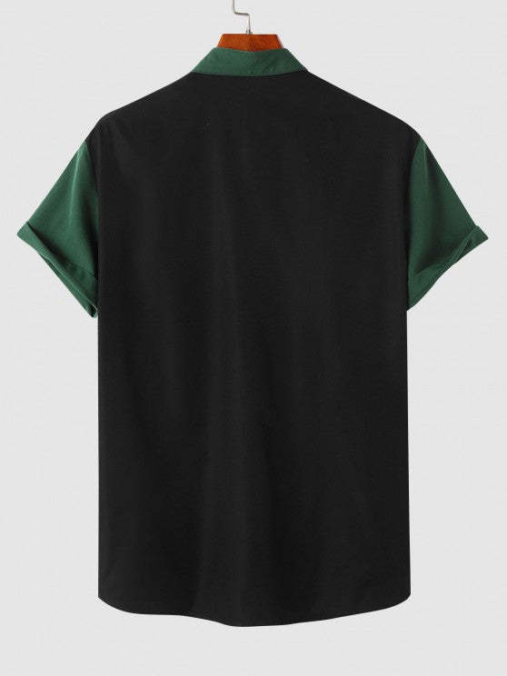 Shirt With Drawstring Shorts Two Piece Set - Grafton Collection