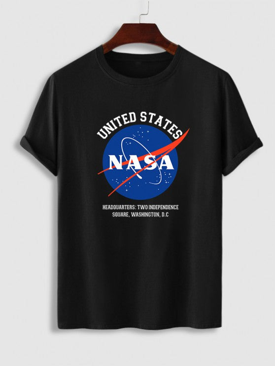 Letter Planet Printed T Shirt And Shorts Set - Grafton Collection