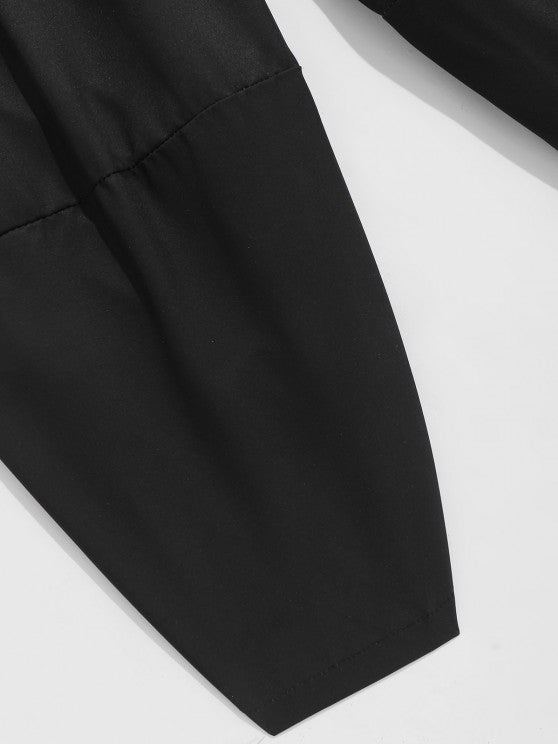 Crane Floral Pattern Front Kimono And Pants - Grafton Collection