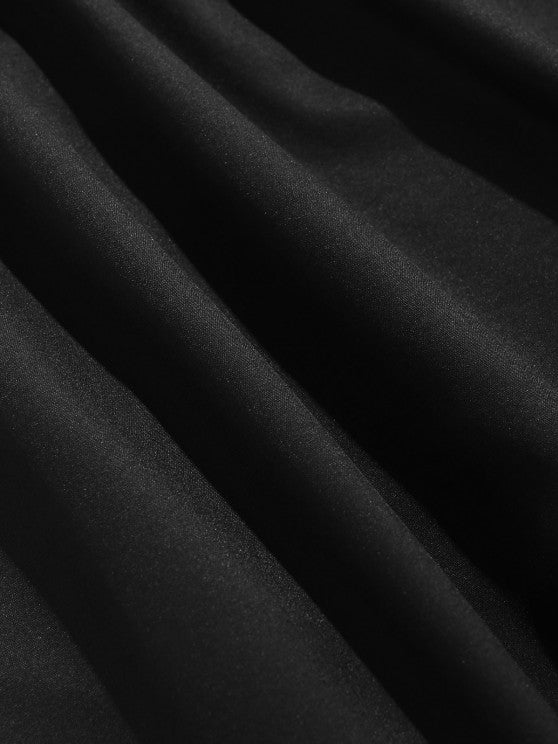 Crane Floral Pattern Front Kimono And Pants - Grafton Collection