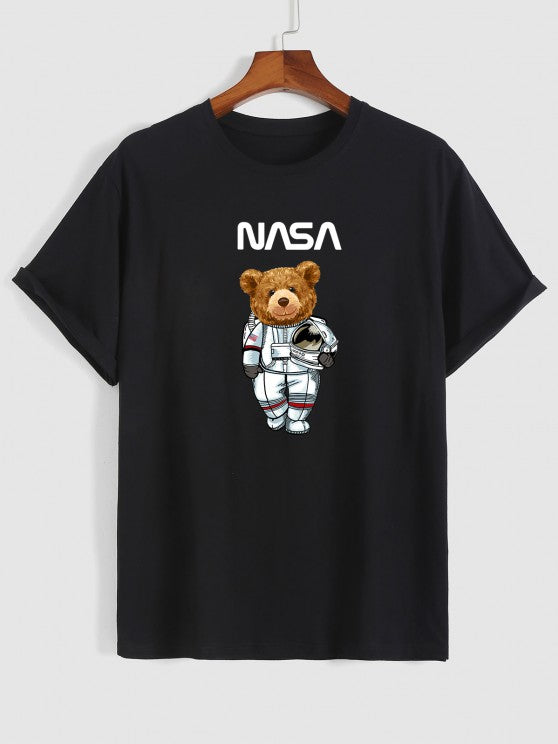 Galaxy Cartoon Graphic Pattern T Shirt - Grafton Collection