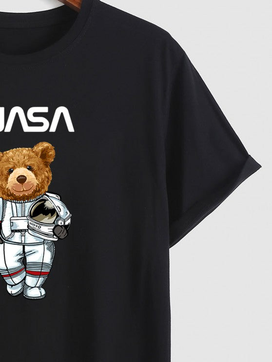 Galaxy Cartoon Graphic Pattern T Shirt - Grafton Collection