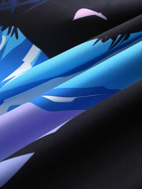 Cardigan Kimono With Board Shorts Set - Grafton Collection