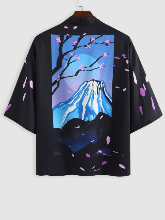 Cardigan Kimono With Board Shorts Set - Grafton Collection