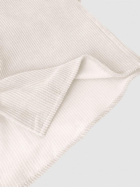 Corduroy Button Shirt And Shorts Set - Grafton Collection