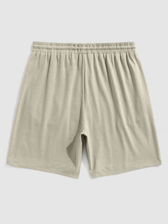 Braid Strap T Shirt With Casual Shorts Set - Grafton Collection