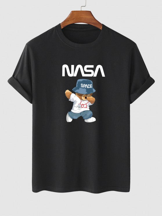 Dancing Cartoon Bear T Shirt And Shorts Set - Grafton Collection